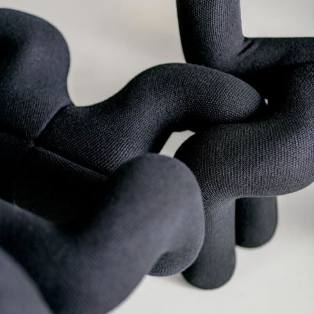 Fauteuil confortable noir en tissu - Ekstrem Varier®