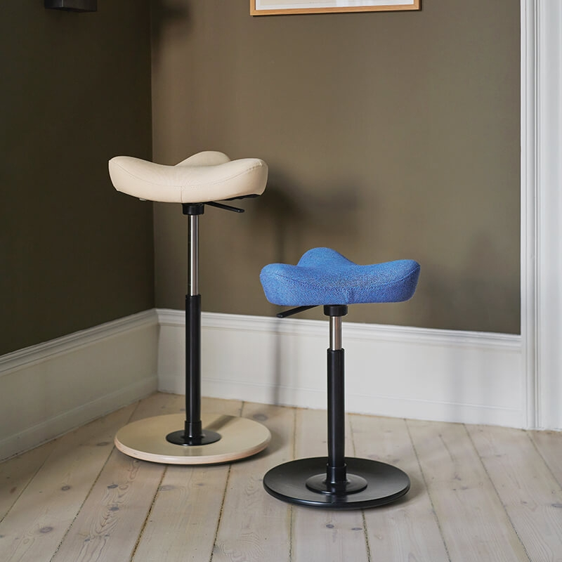 Tabouret ergonomique réglable en tissu - Move Varier®