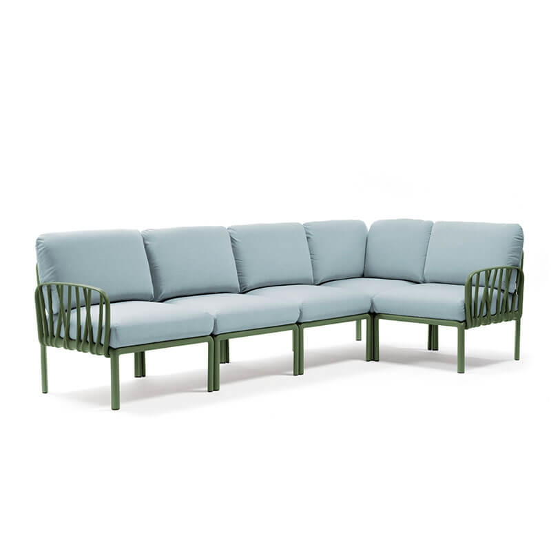 Canapé modulable d'extérieur 5 places - Komodo