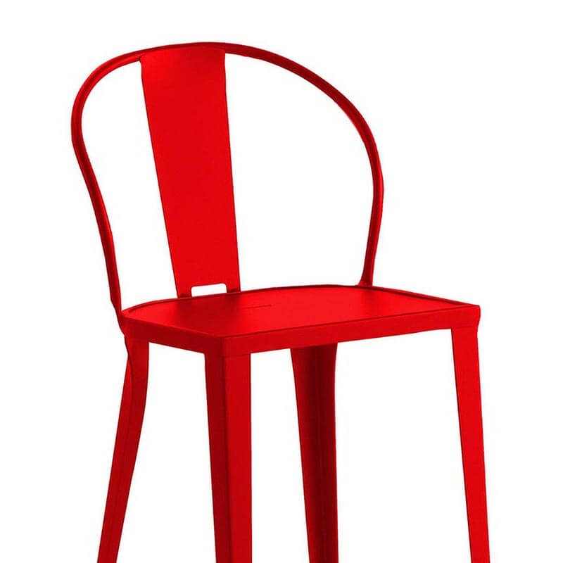 Turia TB 317 - Tabouret vintage en métal