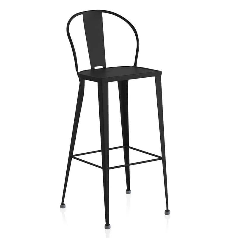 Turia TB-317 - Tabouret de jardin vintage en métal