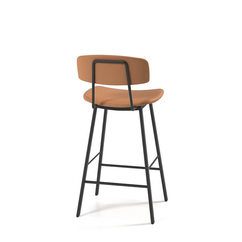 Tabouret snack rétro en synthétique - BarAmica