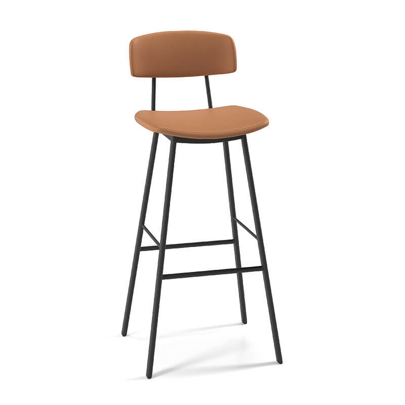 Tabouret moderne marron hauteur bar - BarAmica