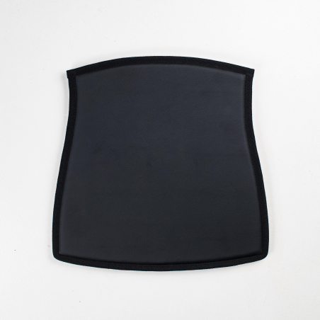 Coussin pour chaise en synthétique noir - New Rétro