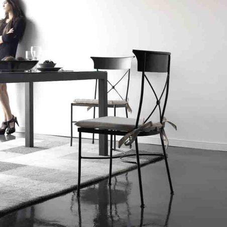 Chaise en acier - Florencia