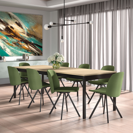 Chaise pivotante fabriquée en Belgique - Figaro