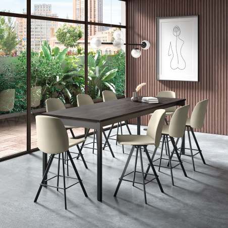 Tabouret snack pivotant moderne fabrication belge - BarFigaro