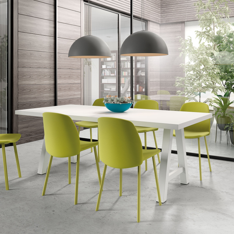 Table moderne de séjour en stratifié - Querido