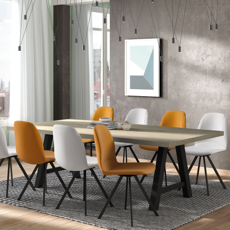 Table moderne de séjour en stratifié - Querido