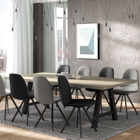 Table moderne de séjour en stratifié - Querido