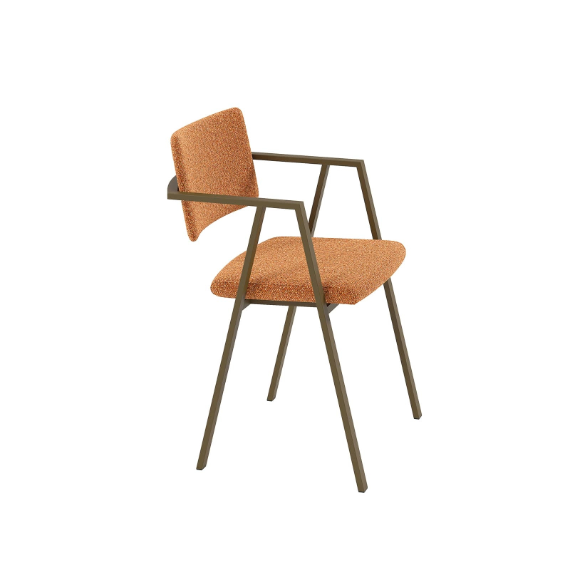 Chaise design en tissu confortable - Bormio