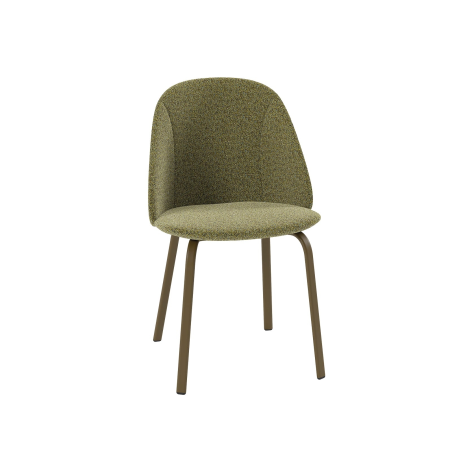 Chaise tissu cosy salle à manger - Sofia