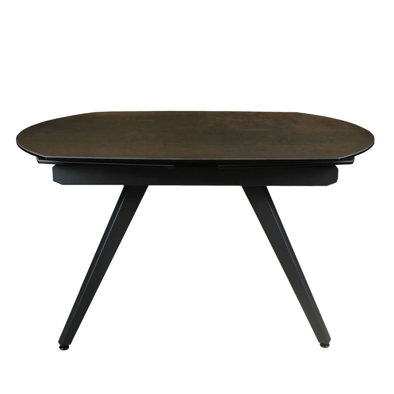 Table extensible en céramique avec pieds en métal - Sofia