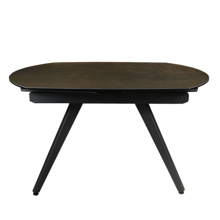 Table extensible en céramique avec pieds en métal - Sofia