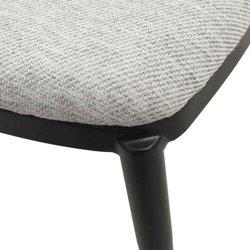 Chaise tissu et bois - Simone 