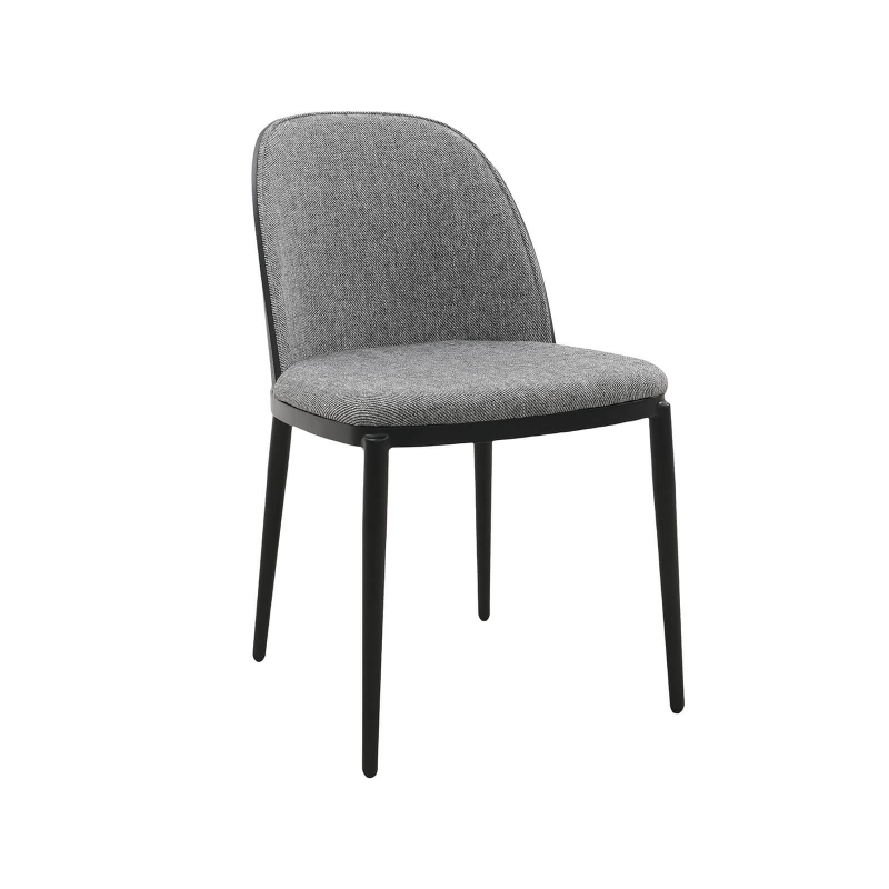 Chaise tissu et bois - Simone 