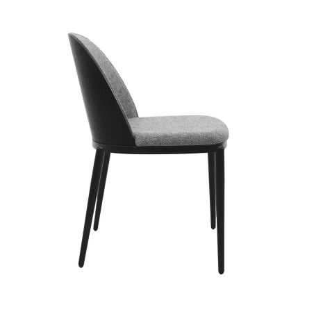 Chaise tissu et bois - Simone 