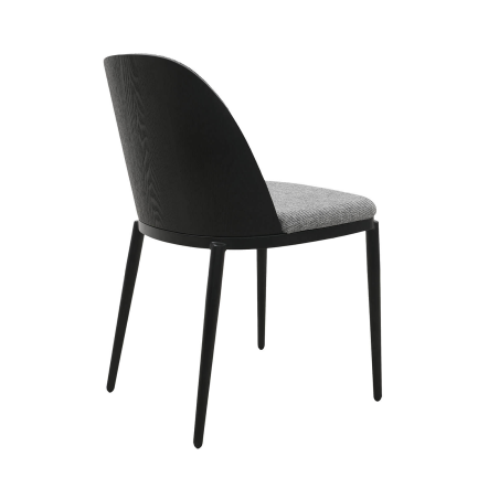 Chaise tissu et bois - Simone 