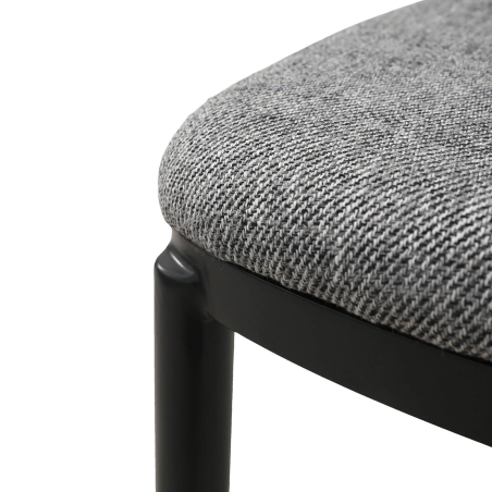Chaise tissu et bois - Simone 