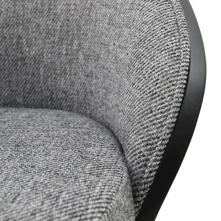 Tabouret snack bimatière Sandro