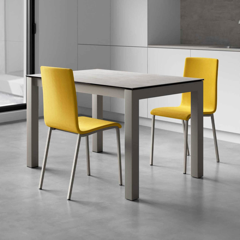 Table moderne rectangulaire en céramique - Kyoto