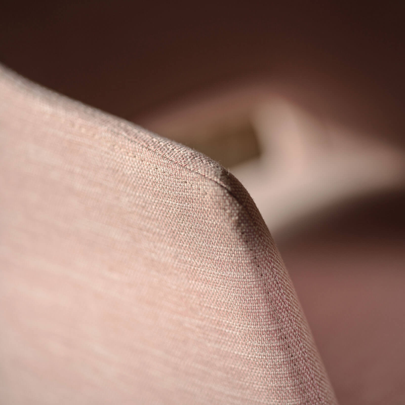 Tabouret snack en tissu avec accoudoirs et pieds en bois - Lena Mobitec ®