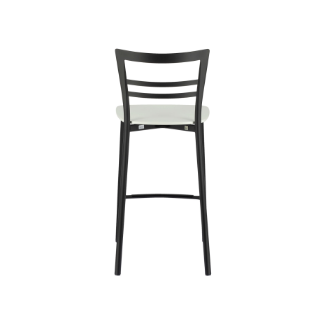 Tabouret snack contemporain en métal et multiplis bois - Go Clip Connubia®