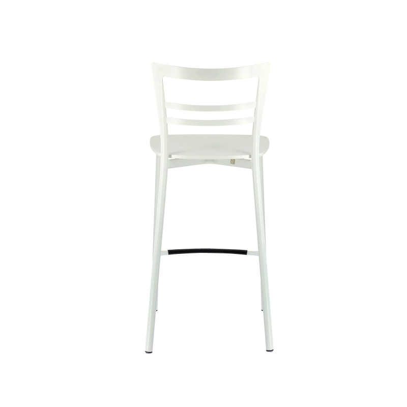 Tabouret snack contemporain en métal et multiplis bois - Go Clip Connubia®