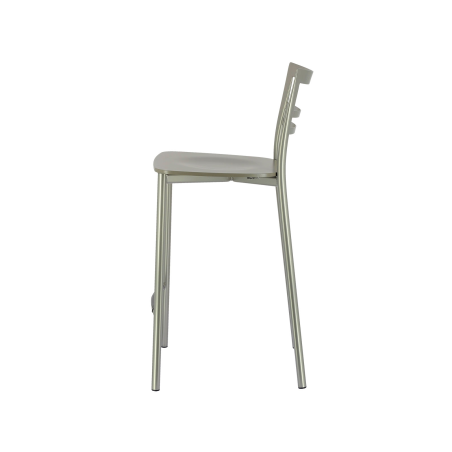 Tabouret snack contemporain en métal et multiplis bois - Go Clip Connubia®