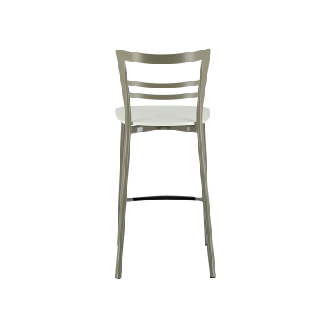 Tabouret snack contemporain en métal et multiplis bois - Go Clip Connubia®