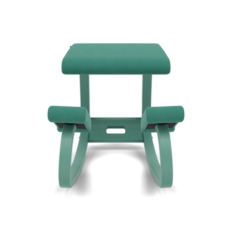 Chaise de bureau ergonomique à bascule en tissu vert - Variable Monochrome Varier®