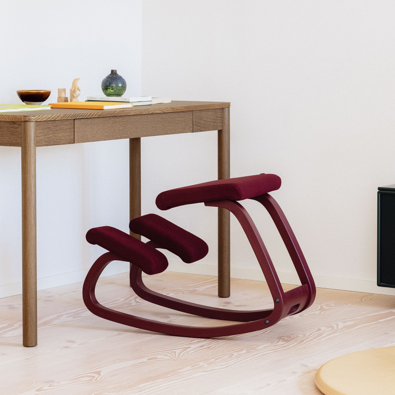 Chaise de bureau ergonomique à bascule en tissu - Variable Monochrome Varier®