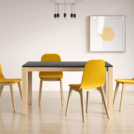 Table moderne en céramique extensible - Quadra