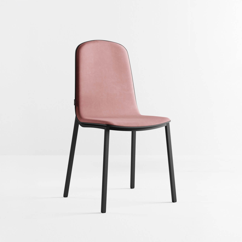 Moly - Chaise tendance rembourrée