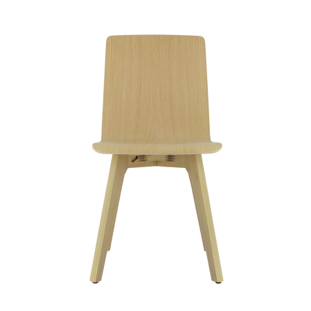 Chaise contemporaine en bois - Plaza