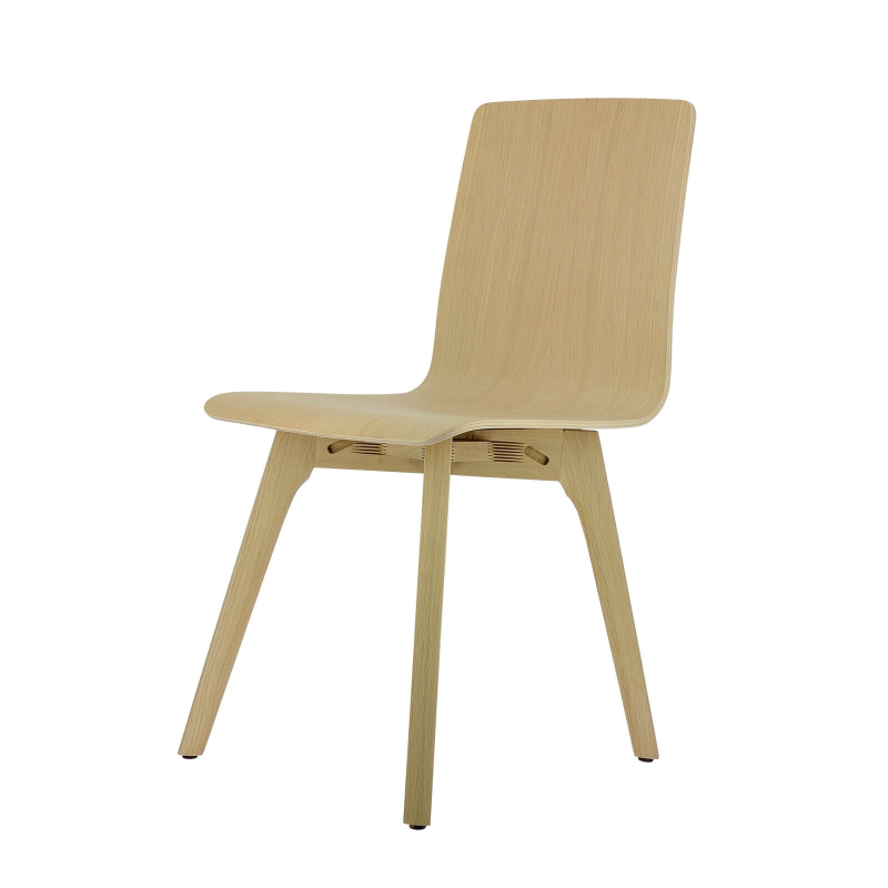 Chaise moderne en chêne - Plaza