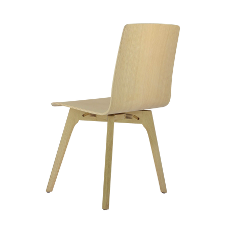 Chaise tendance en chêne - Plaza