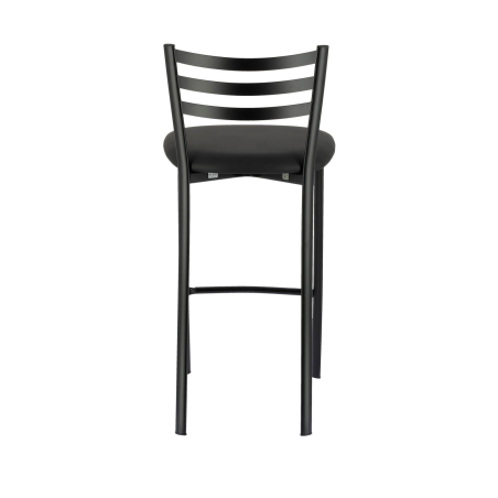 Tabouret snack noir et revêtement noir - Ace 1329