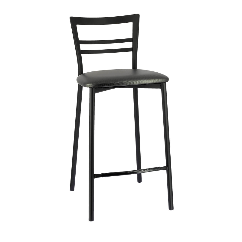 Tabouret snack en synthétique et métal - Go 1513