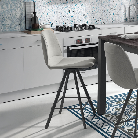 Tabouret snack pivotant moderne - Girona