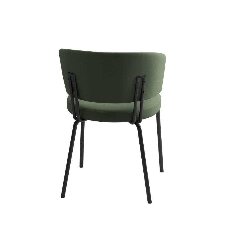 Chaise design en tissu