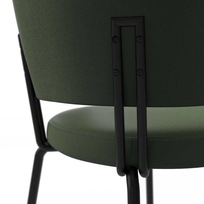 Chaise de cuisine en tissu