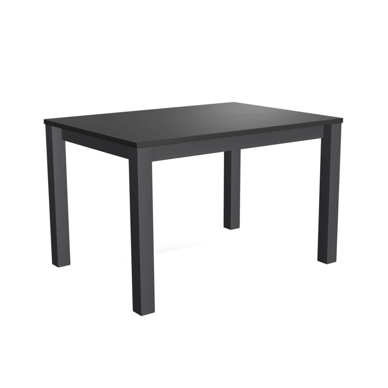 Table rectangulaire en stratifié et pieds métal fabrication belge - Verona