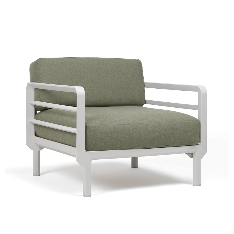 Fauteuil de jardin modulaire vert - Maximo