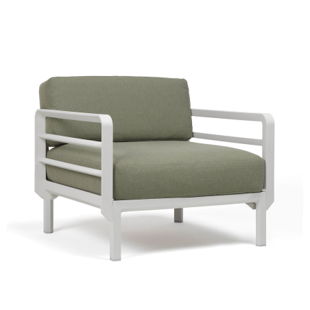 Fauteuil de jardin modulaire vert - Maximo