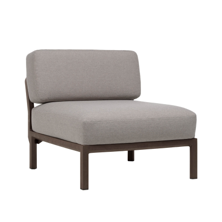 Fauteuil de jardin confortable sans accoudoirs vert - Maximo