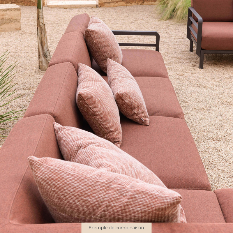 Fauteuil de jardin relax sans accoudoirs - Maximo