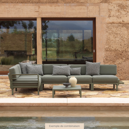 Fauteuil de jardin d'angle configurable - Maximo elemento