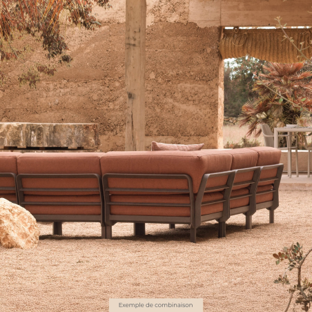 Fauteuil de jardin d'angle configurable - Maximo elemento