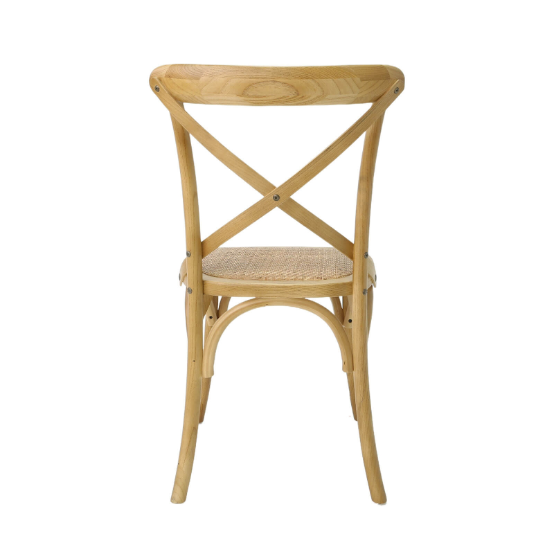 Chaise style bistrot en bois naturel - Cabaret